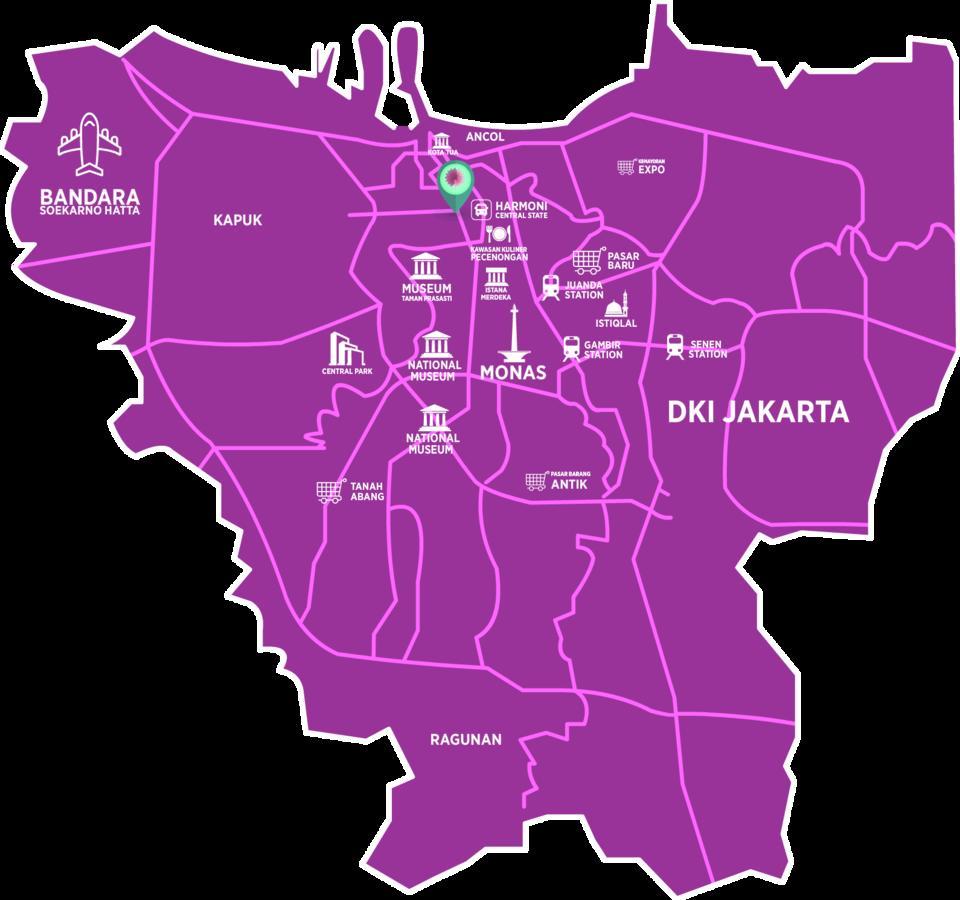 Shakti Hotel Jakarta Kültér fotó